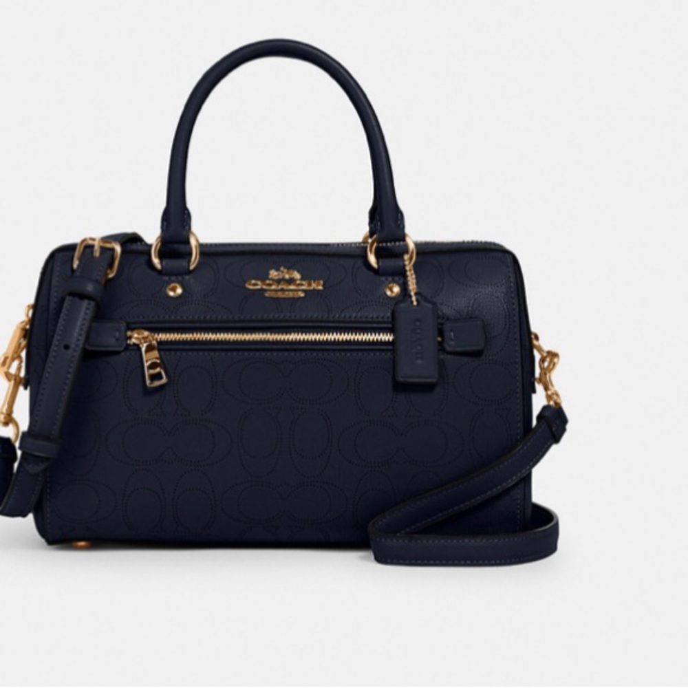 NWT coach bag. Midnight blue